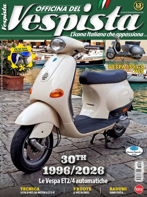 Cover image for Officina vespista 
